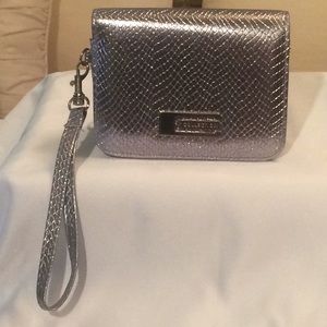 New York Collection “Super Sexy”Silver Wristlet